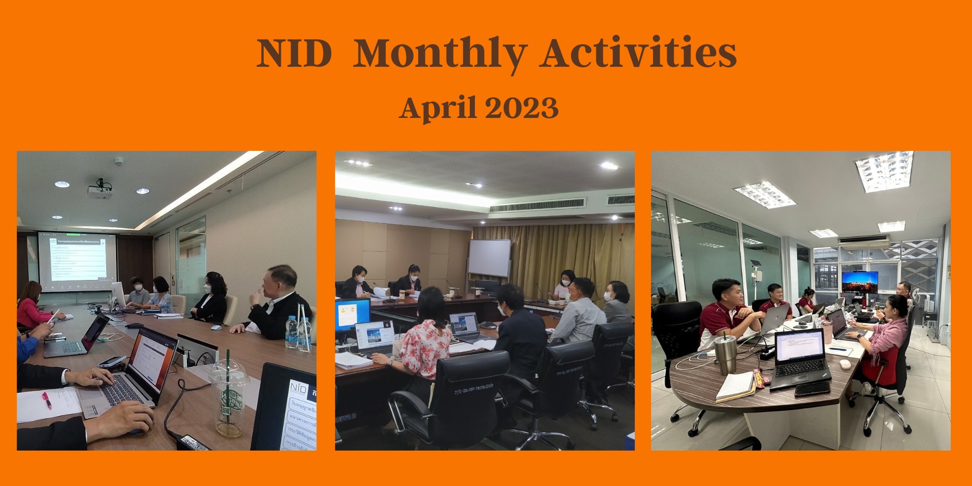 NID Monthly Activities April 2023
