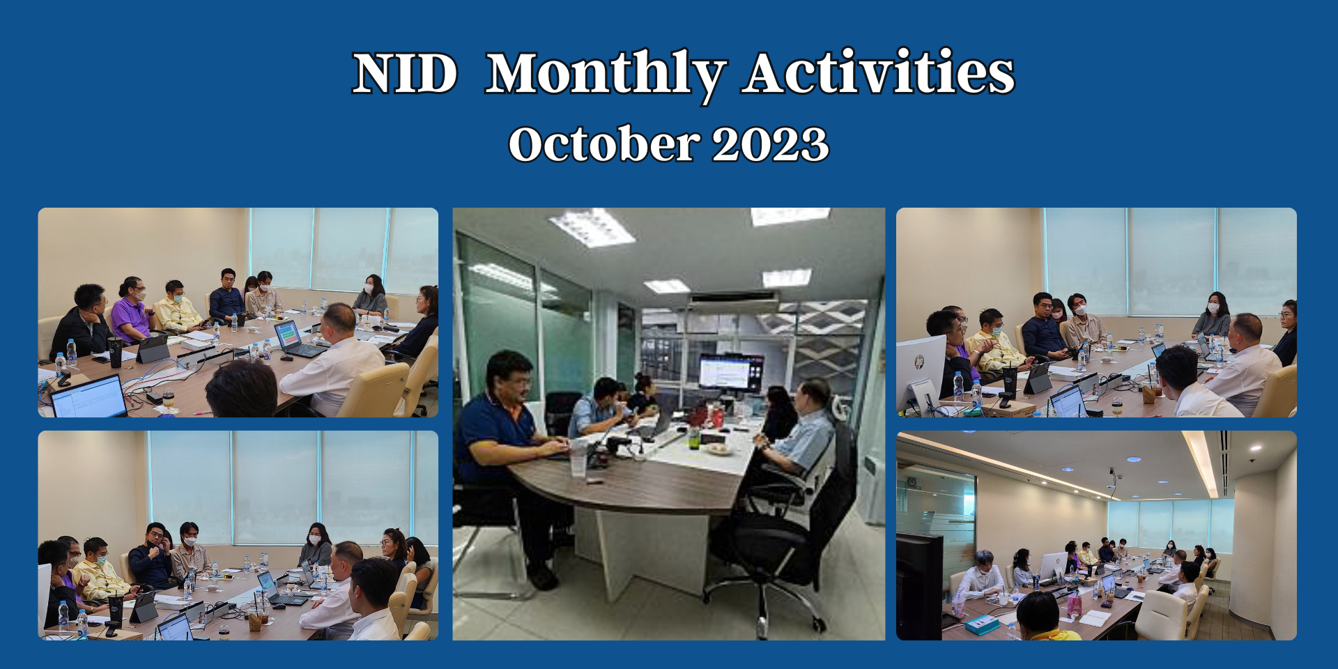 NID Monthly Activities  October 2023