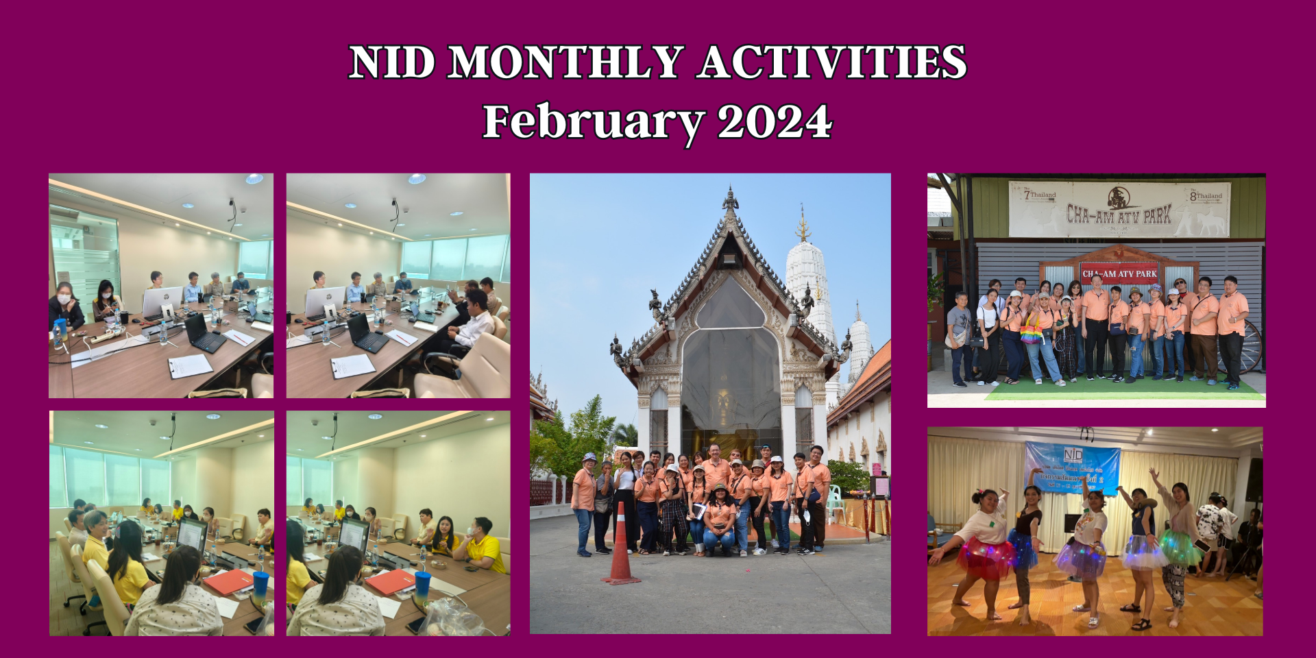 NID Monthly Activities  February 2024